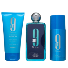 Afnan 9 AM Dive SET - EDP U 100 ml + shower gel 150 ml + deospray 150 ml