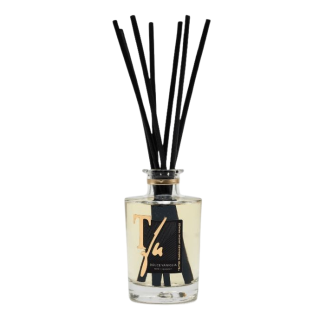 DOLCE VANIGLIA STICKS ML.100 HOME FRAGRANCE-TFU (8 Black Bamboo Sticks cm.20 included)