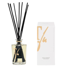 DOLCE VANIGLIA STICKS ML.250 HOME FRAGRANCE - TFU (10 Black Bamboo Sticks cm