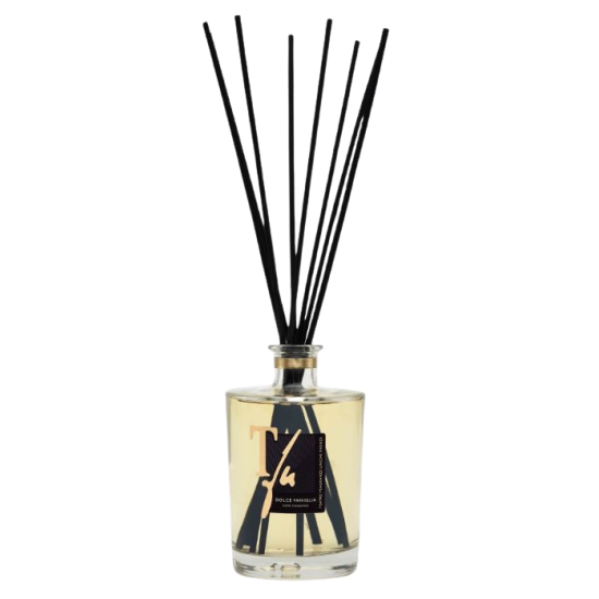 DOLCE VANIGLIA STICKS ML.500 HOME FRAGRANCE - TFU (10 Black Bamboo Sticks cm.36 included) DOLCE VANIGLIA STICKS ML.500 HOME FRAGRANCE - TFU (10 Black Bamboo Sticks cm.36 included)