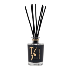 NERO DIVINO STICKS ML.100 HOME FRAGRANCE - TFU (8 Black Bamboo Sticks cm.20 