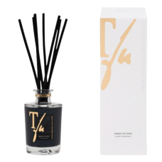 NERO DIVINO STICKS ML.100 HOME FRAGRANCE - TFU (8 Black Bamboo Sticks cm.20 