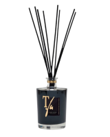 NERO DIVINO STICKS ML.500 HOME FRAGRANCE - TFU (10 Black Bamboo Sticks cm.36 included)