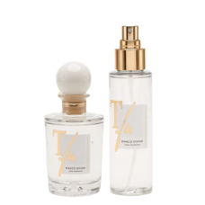 GIFT BOX BIANCO DIVINO STICKS ML.100 HOME FRAGRANCE+SPRAY ML.100 FABRIC FRAG