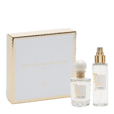 GIFT BOX BIANCO DIVINO STICKS ML.100 HOME FRAGRANCE+SPRAY ML.100 FABRIC FRAG