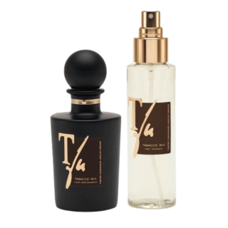 GIFT BOX TABACCO 1815 STICKS ML.100 HOME FRAGRANCE+SPRAY ML.100 FABRIC FRAGRANCE
