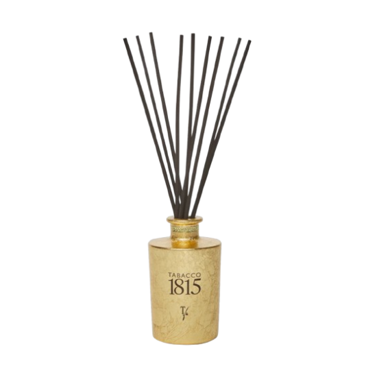 TABACCO 1815 STICKS ML.250 GOLD VASE HOME FRAGRANCE - TFU - 10TH ANNIVERSARY (TA250TFU.23T TABACCO 1815 STICKS ML.250 GOLD VASE HOME FRAGRANCE - TFU - 10TH ANNIVERSARY (TA250TFU.23T