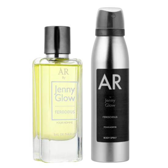 2PC G/S JENNY GLOW Ferocious 50 ML + Body spray 150 ML 2PC G/S JENNY GLOW Ferocious 50 ML + Body spray 150 ML