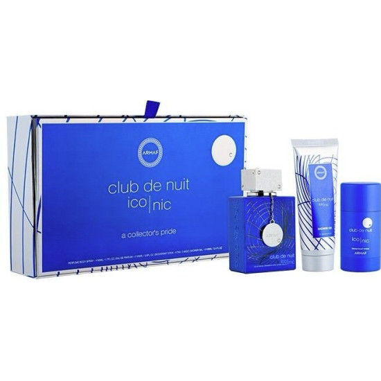 Armaf Club de Nuit lconic SET-EDP 105 mI + deostick 75 g +shower gel 100 mI Armaf Club de Nuit lconic SET-EDP 105 mI + deostick 75 g +shower gel 100 mI