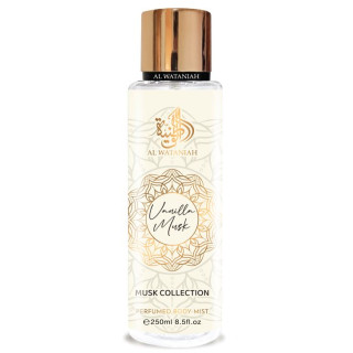 Al Wataniah Musk Collection Vanilla Musk body mist U 250 ml