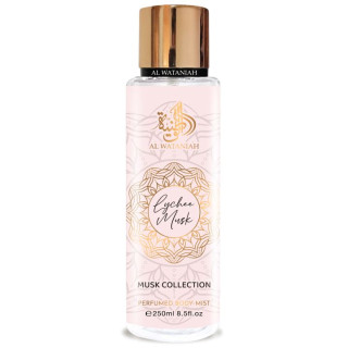 Al Wataniah Musk Collection Lychee Musk body mist U 250 ml