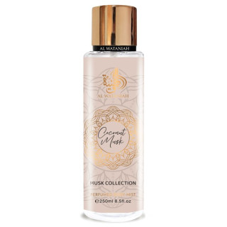Al Wataniah Musk Collection Coconut Musk body mist U 250 ml