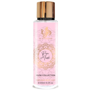 Al Wataniah Musk Collection Rose Musk body mist U 250 ml