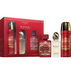 Lattafa Badee Al Oud Sublime gift set - EDP 100 ml + Perfumed Spray 200 ml + Hair mist 50 ml