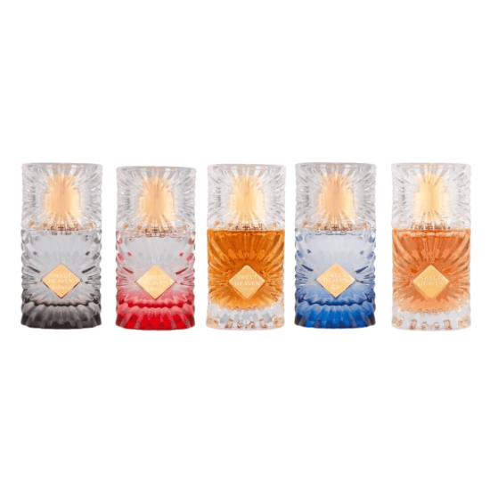 Gulf Orchid Sweet Heaven Travel Set EDP U 5x20 ml (Heaven, Extreme, Tob, Cherry, Ice) Gulf Orchid Sweet Heaven Travel Set EDP U 5x20 ml (Heaven, Extreme, Tob, Cherry, Ice)