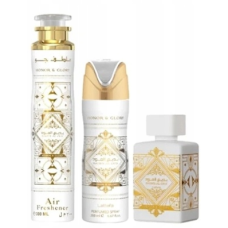Lattafa Badee Al Oud Honor and GIory - EDP 100 ml + Perfumed Spray 200 ml +Room Freshener