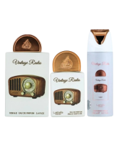 Lattafa Vintage Radio gift set - EDP 100 ml + EDP 20 ml + deospray  200 ml