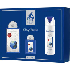 Lattafa Art of Universe gift set - EDP 100 ml + EDP 20 ml + deospray  200 ml