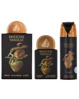 Lattafa Brioche Vanille gift set - EDP 100 ml + EDP 20 ml + deospray 200 ml