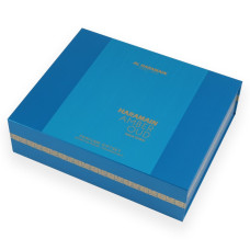 Al Haramain Amber Oud Aqua Dubai gift set (EXP 75 ml + EXP 30 ml + body mist 250 ml)