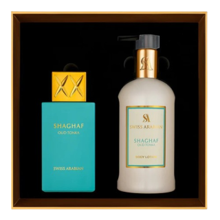 Swiss Arabian Shaghaf Oud Tonka EDP U 75 ml + body lotion 300 ml