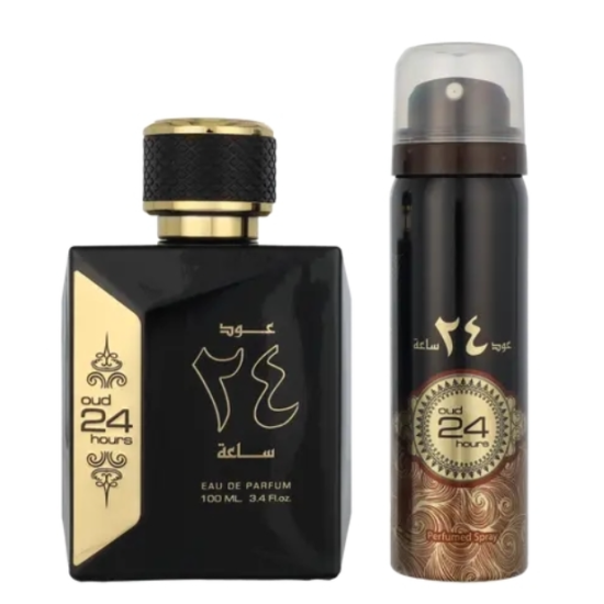 Ard Al Zaafaran Oud 24 Hours EDP U 100 ml + Deodorant spray 50 ml