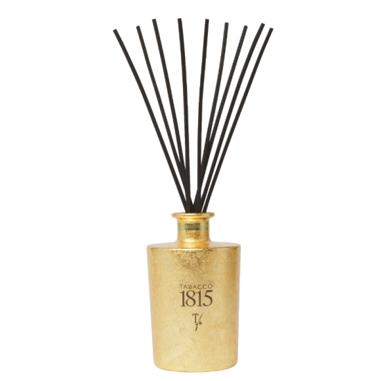 TABACCO 1815 STICKS ML.1500 GOLD VASE HOME FRAGRANCE - 10TH ANNIVERSARY (TA1500TFU.23TEN) TABACCO 1815 STICKS ML.1500 GOLD VASE HOME FRAGRANCE - 10TH ANNIVERSARY (TA1500TFU.23TEN)