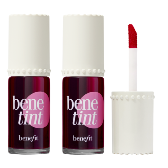 Benefit Benetint Lip & Cheek Stain Duo Set - Rose Benefit Benetint Lip & Cheek Stain Duo Set - Rose