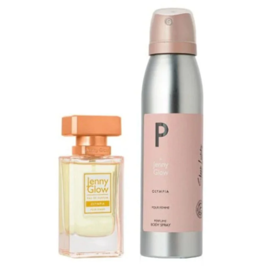 2PC G/S JENNY GLOW Olympia 30 ML + Body mist 150 ML 2PC G/S JENNY GLOW Olympia 30 ML + Body mist 150 ML