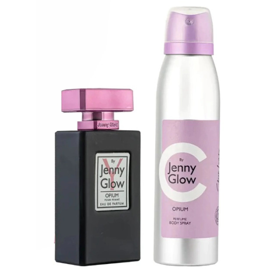 2PC G/S JENNY GLOW Opium 30 ML + Body spray 150 ML 2PC G/S JENNY GLOW Opium 30 ML + Body spray 150 ML